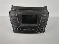 2015-2016 Hyundai Santa Fe Radio AM FM Cd Player Receiver Replacement P/N:96180-B89514X Fits Fits 2015 2016 OEM Used Auto Pa