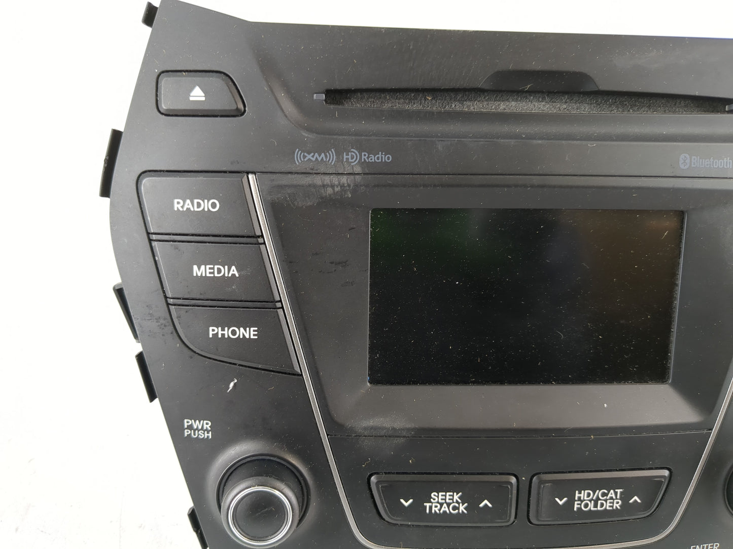 2015-2016 Hyundai Santa Fe Radio AM FM Cd Player Receiver Replacement P/N:96180-B89514X Fits Fits 2015 2016 OEM Used Auto Pa