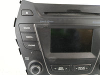 2015-2016 Hyundai Santa Fe Radio AM FM Cd Player Receiver Replacement P/N:96180-B89514X Fits Fits 2015 2016 OEM Used Auto Pa
