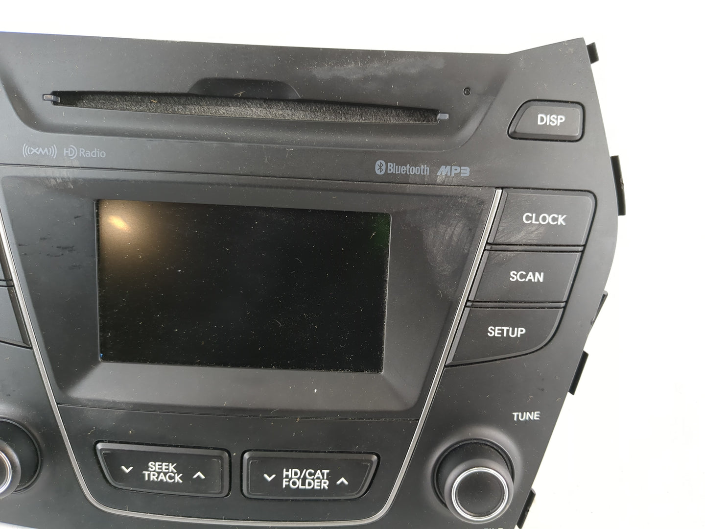 2015-2016 Hyundai Santa Fe Radio AM FM Cd Player Receiver Replacement P/N:96180-B89514X Fits Fits 2015 2016 OEM Used Auto Pa
