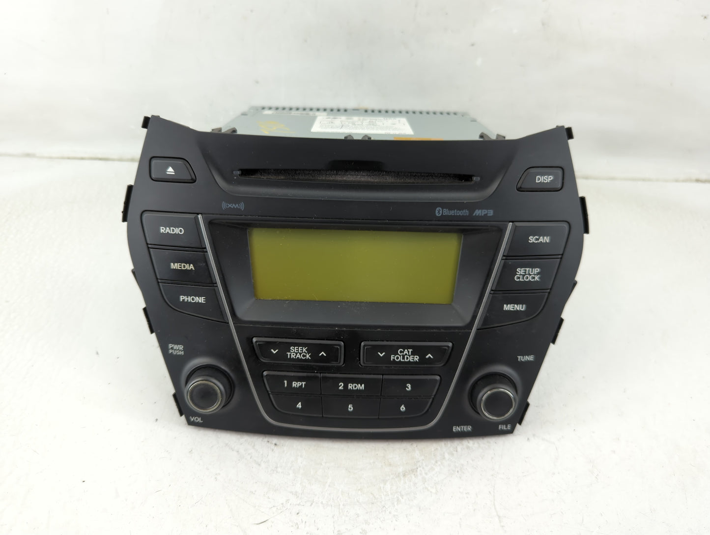 2013-2016 Hyundai Santa Fe Radio AM FM Cd Player Receiver Replacement P/N:96170-4Z1504X Fits Fits 2013 2014 2015 2016 OEM Us