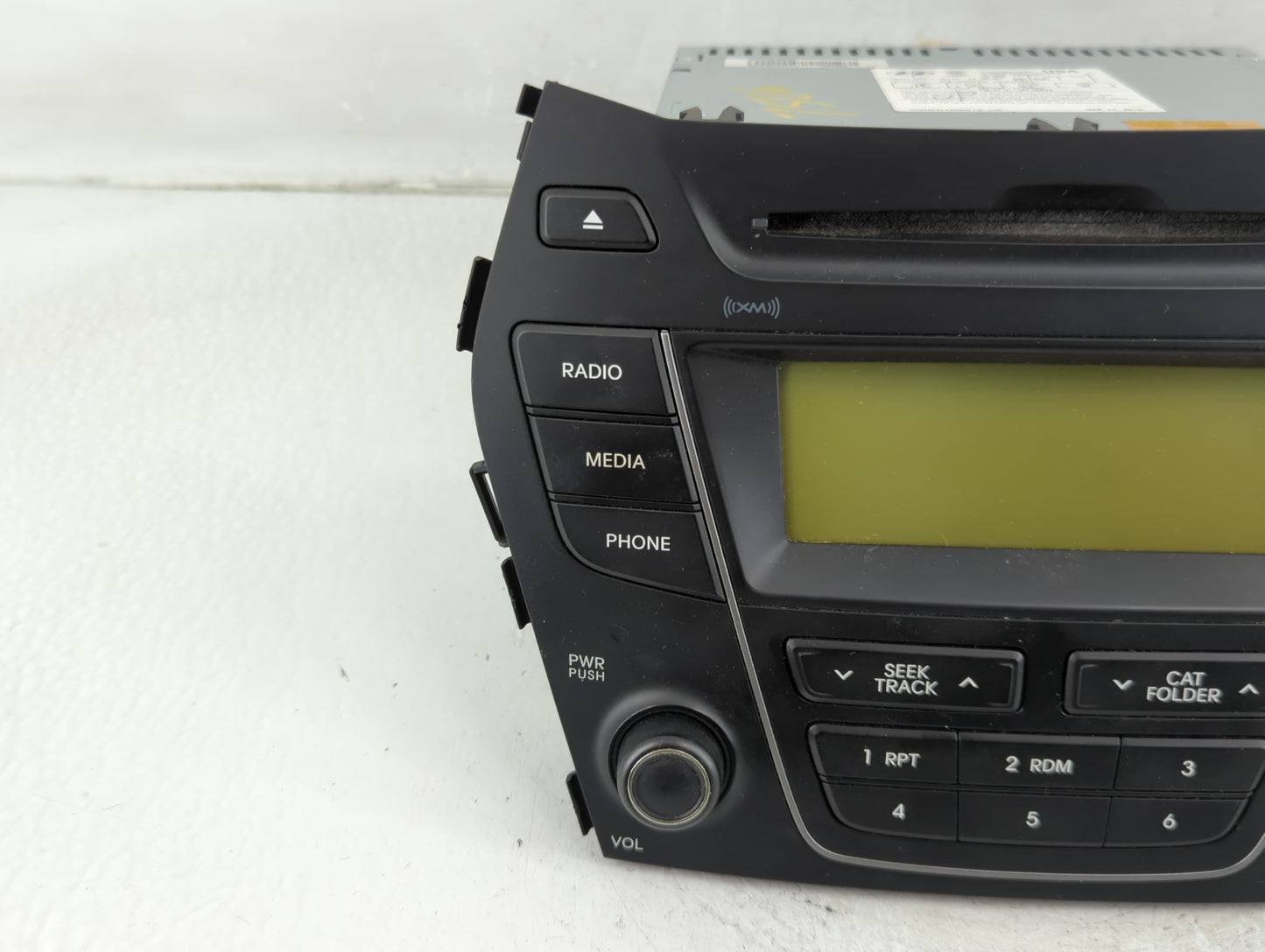 2013-2016 Hyundai Santa Fe Radio AM FM Cd Player Receiver Replacement P/N:96170-4Z1504X Fits Fits 2013 2014 2015 2016 OEM Us