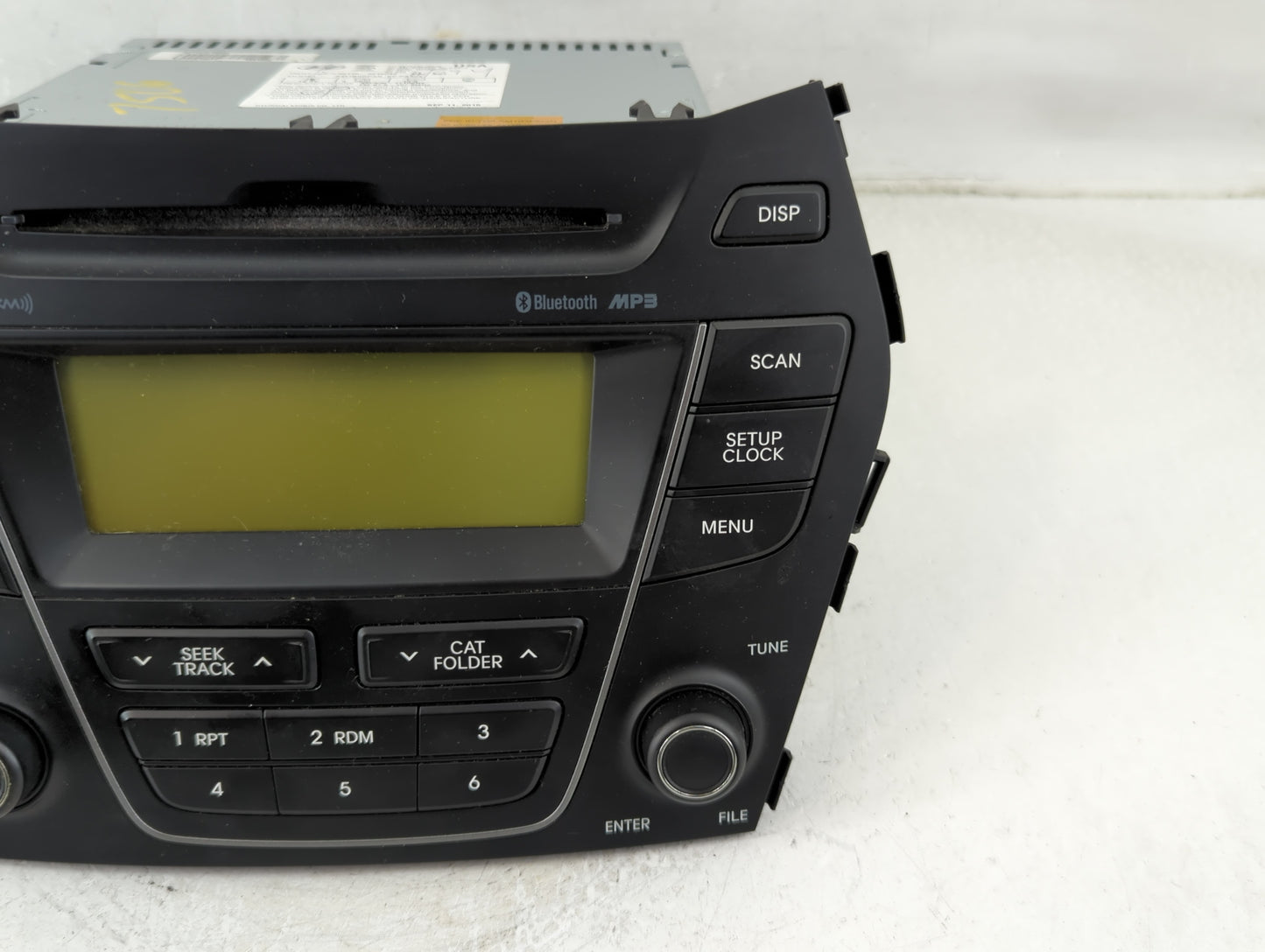 2013-2016 Hyundai Santa Fe Radio AM FM Cd Player Receiver Replacement P/N:96170-4Z1504X Fits Fits 2013 2014 2015 2016 OEM Us