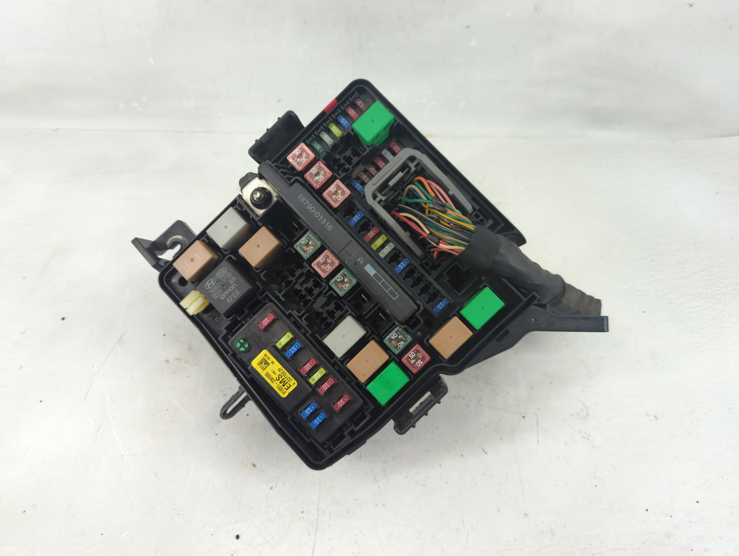 2013-2016 Hyundai Santa Fe Fusebox Fuse Box Panel Relay Module P/N:91210 B8561 Fits Fits 2013 2014 2015 2016 OEM Used Auto P