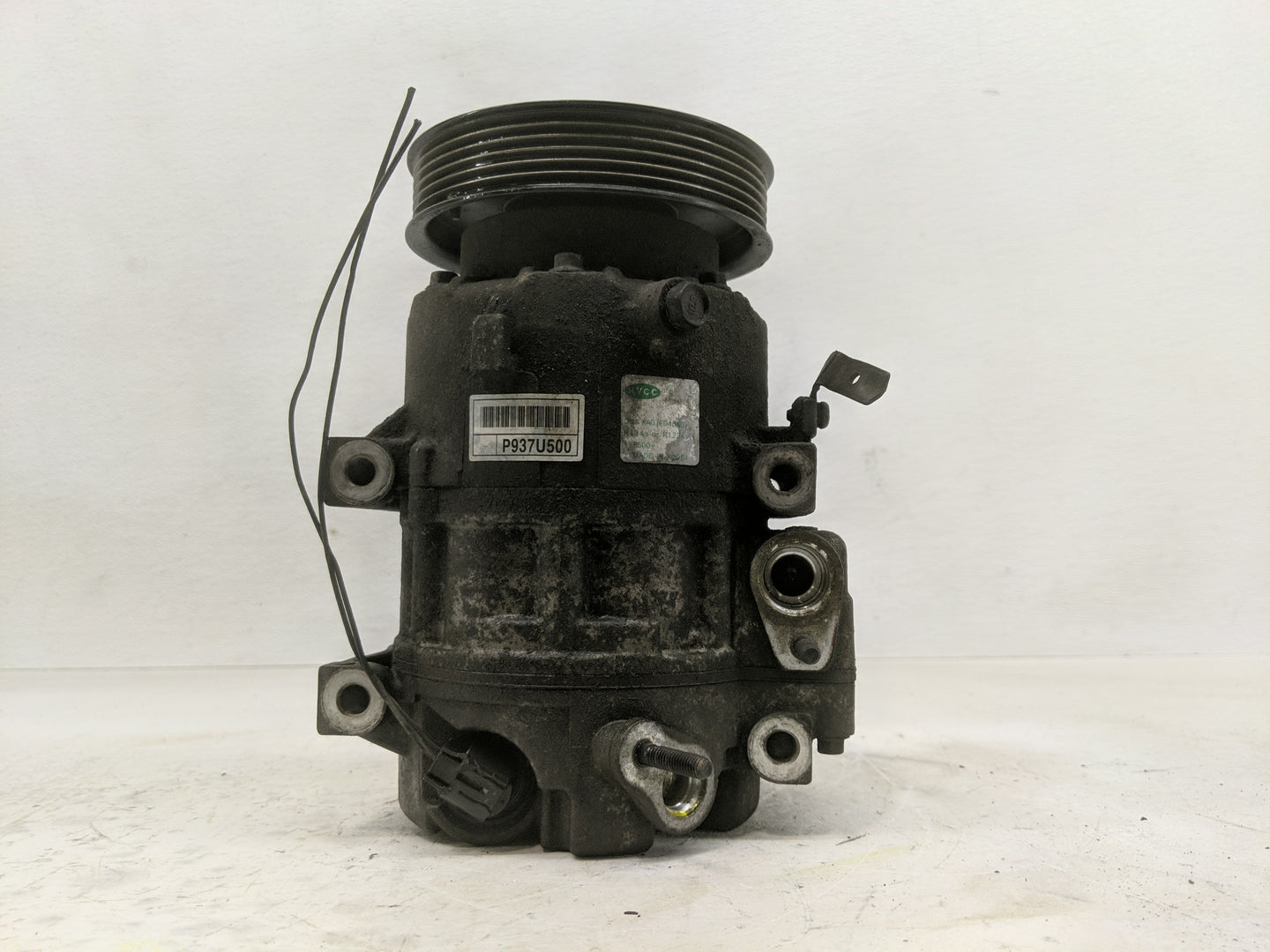 2013-2018 Hyundai Santa Fe Air Conditioning A/c Ac Compressor Oem - Oemusedautoparts1.com
