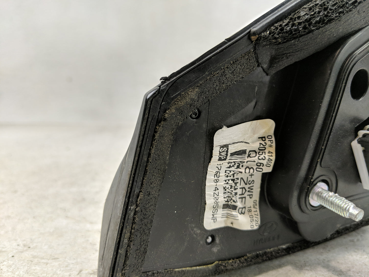2013-2016 Hyundai Santa Fe Passenger Side View Mirror - Right Door Mirror OEM Used - Oemusedautoparts1.com