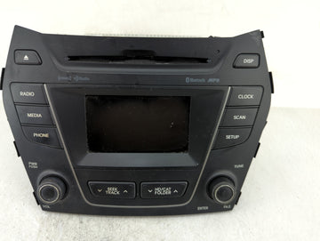 2015-2016 Hyundai Santa Fe Radio AM FM Cd Player Receiver Replacement P/N:96180-4Z1024X Fits Fits 2015 2016 OEM Used Auto Pa