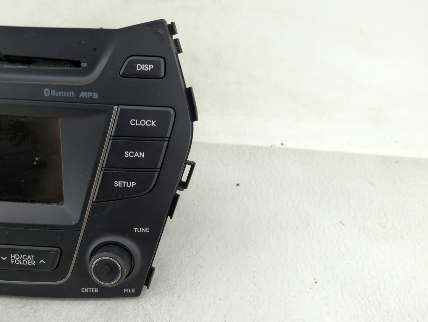 2015-2016 Hyundai Santa Fe Radio AM FM Cd Player Receiver Replacement P/N:96180-4Z1024X Fits Fits 2015 2016 OEM Used Auto Pa