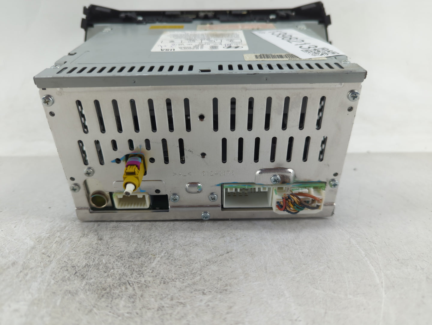 2015-2016 Hyundai Santa Fe Radio AM FM Cd Player Receiver Replacement P/N:96180-4Z1024X Fits Fits 2015 2016 OEM Used Auto Pa