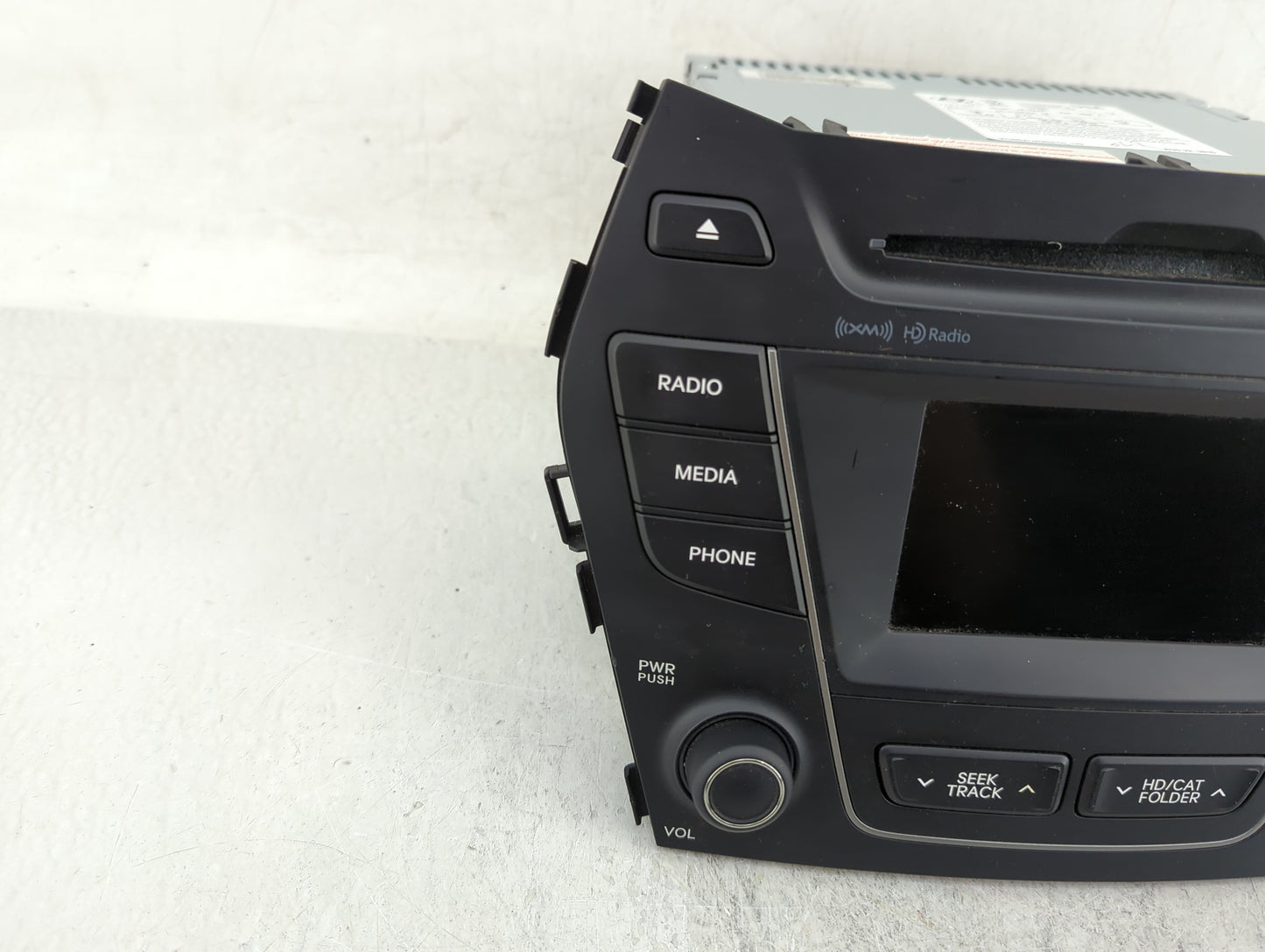 2013-2018 Hyundai Santa Fe Radio AM FM Cd Player Receiver Replacement P/N:96180-4Z1024X Fits Fits 2013 2014 2015 2016 2017 2