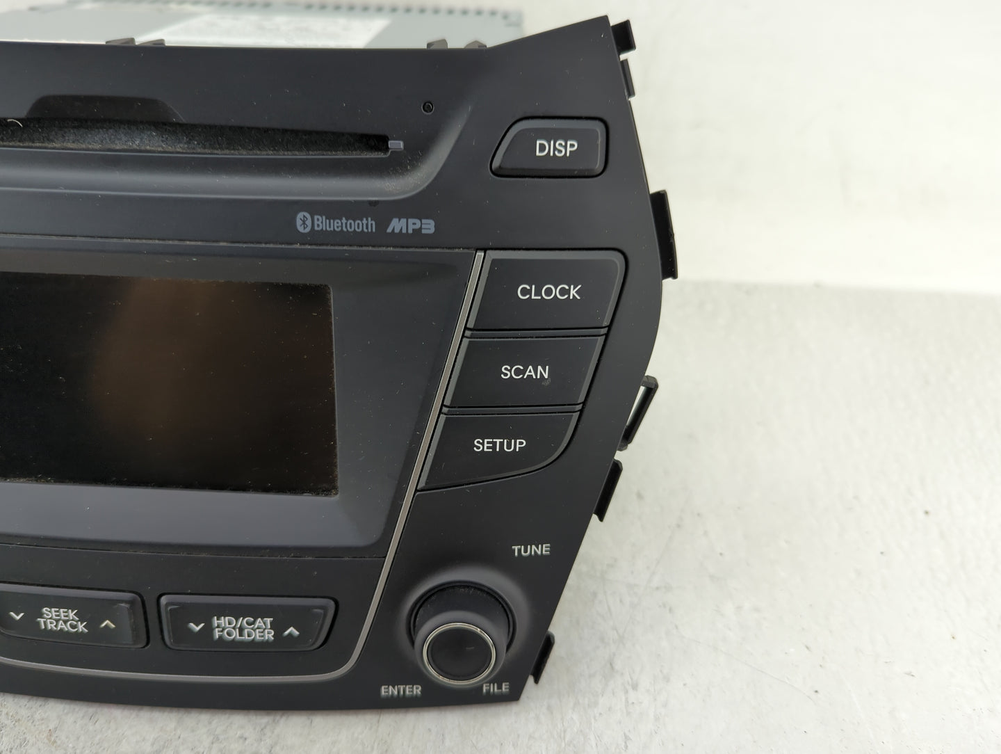 2013-2018 Hyundai Santa Fe Radio AM FM Cd Player Receiver Replacement P/N:96180-4Z1024X Fits Fits 2013 2014 2015 2016 2017 2