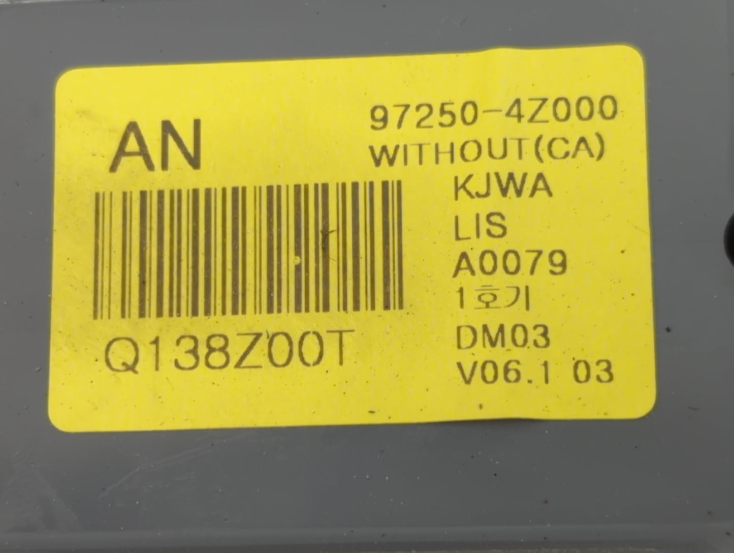 2013-2016 Hyundai Santa Fe Climate Control Module Temperature AC/Heater Replacement P/N:97250-4Z000 Fits Fits 2013 2014 2015