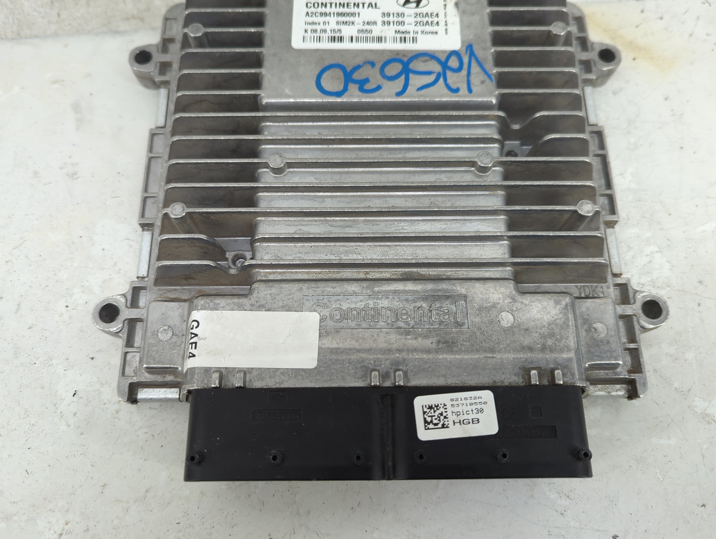 2016 Hyundai Santa Fe PCM Engine Control Computer ECU ECM PCU OEM P/N:39130-2GAE4 39100-2GAE4, A2C9941960001, SIM2K-240R Fit