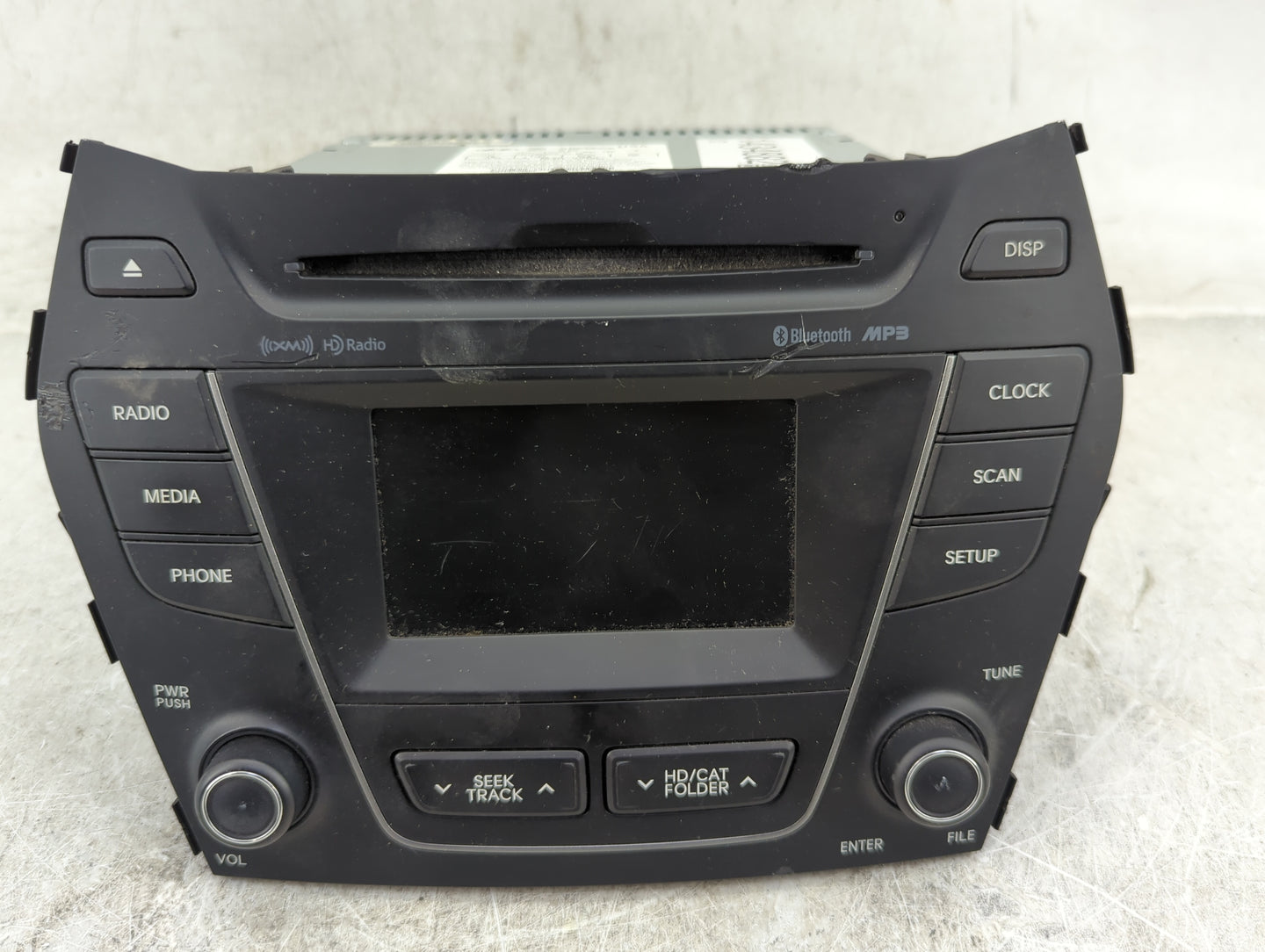 2013-2016 Hyundai Santa Fe Radio AM FM Cd Player Receiver Replacement P/N:96180-B8954X AM943DMAN Fits Fits 2013 2014 2015 20