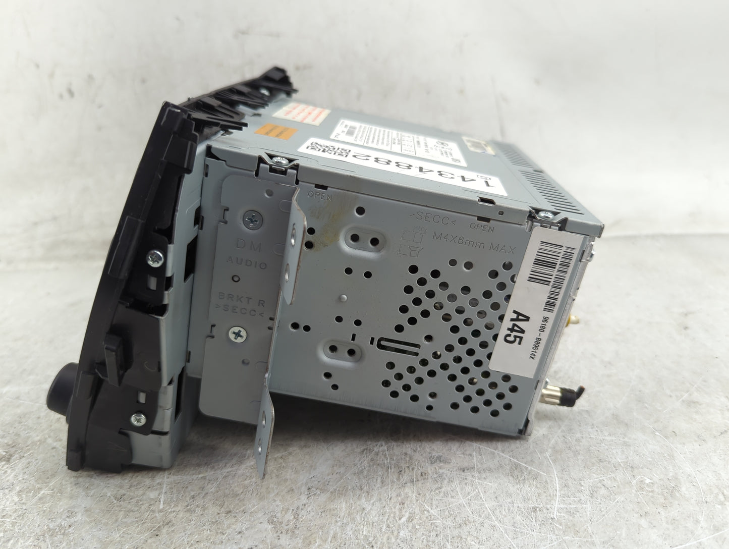 2013-2016 Hyundai Santa Fe Radio AM FM Cd Player Receiver Replacement P/N:96180-B8954X AM943DMAN Fits Fits 2013 2014 2015 20