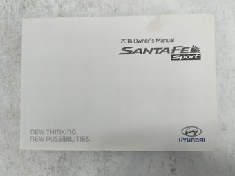 compare product 2016 Hyundai Santa Fe Owners Manual Book Guide P/N:G2WO-EU59C OEM Used Auto Parts
