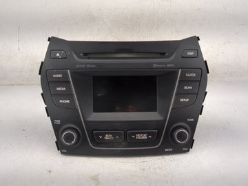 2013-2016 Hyundai Santa Fe Radio AM FM Cd Player Receiver Replacement P/N:96180B89514X AM943DMAN Fits Fits 2013 2014 2015 20