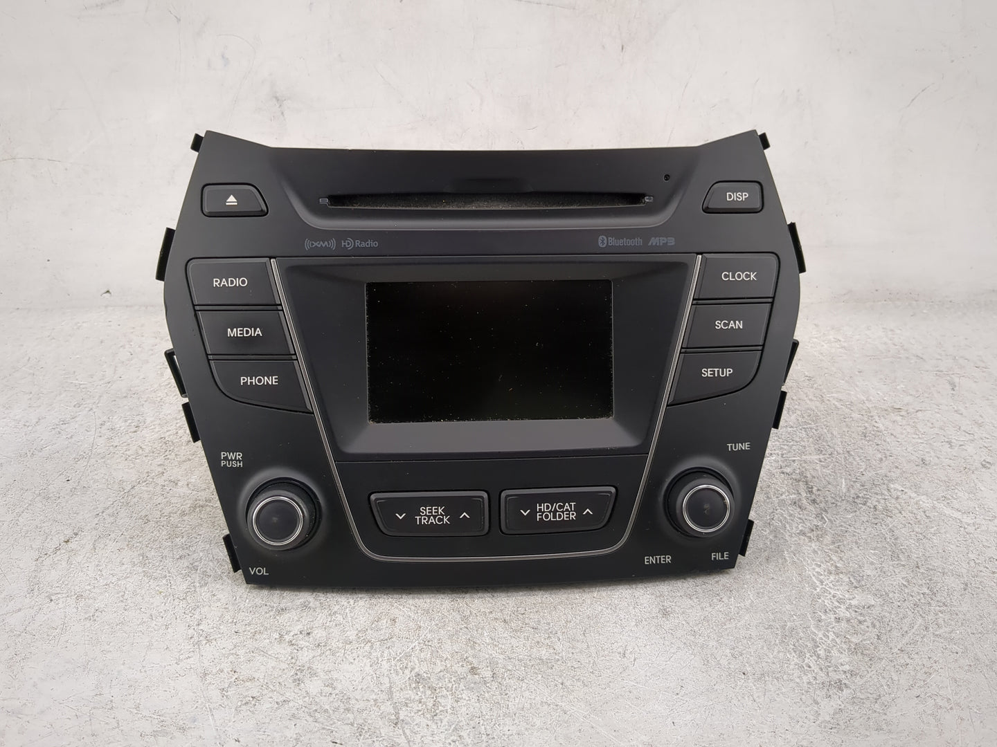 2013-2016 Hyundai Santa Fe Radio AM FM Cd Player Receiver Replacement P/N:96180-B89514X AM943DMAN Fits Fits 2013 2014 2015 2