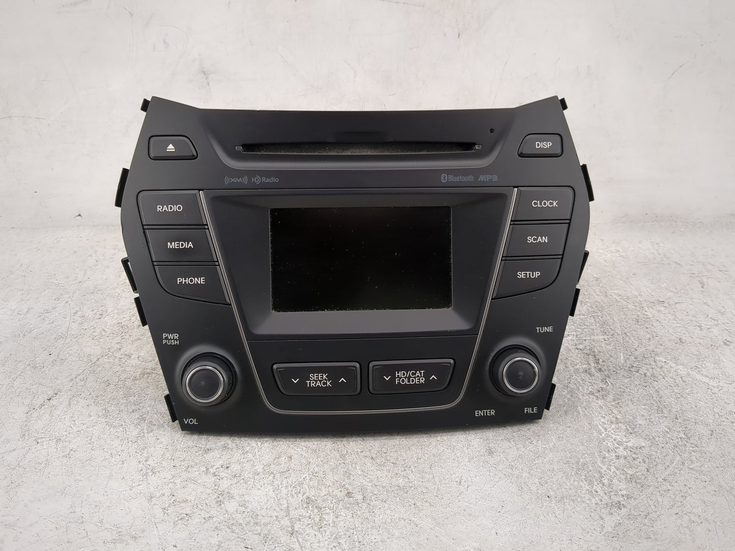 2013-2016 Hyundai Santa Fe Radio AM FM Cd Player Receiver Replacement P/N:96180-B89514X AM943DMAN Fits Fits 2013 2014 2015 2