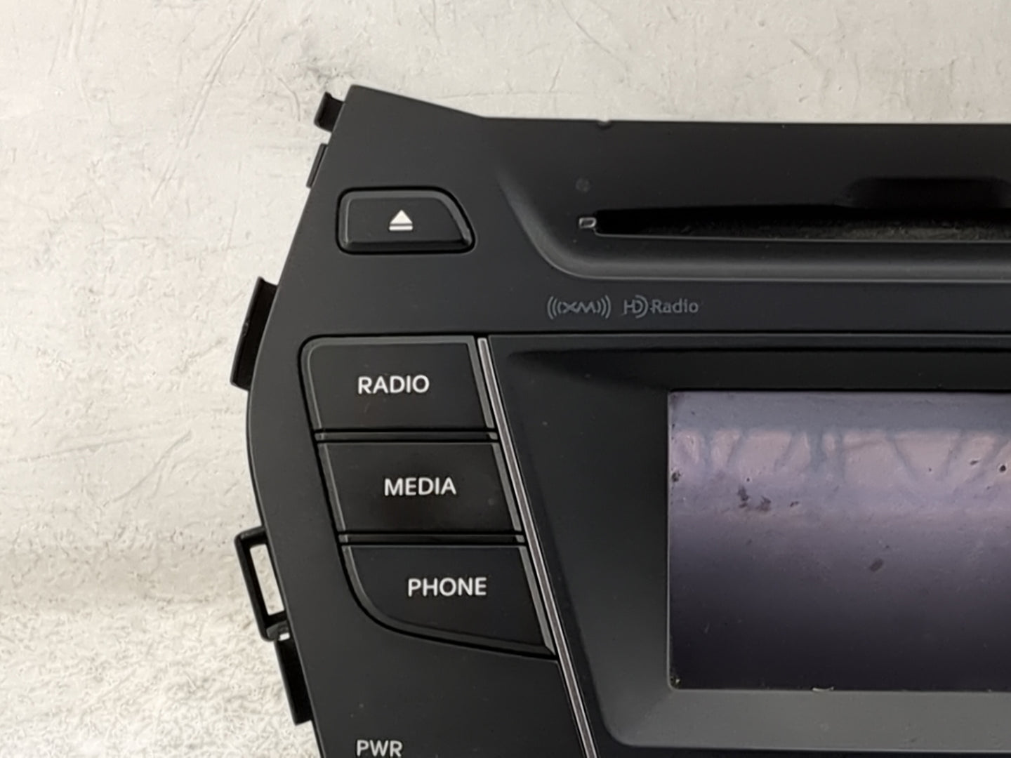 2013-2016 Hyundai Santa Fe Radio AM FM Cd Player Receiver Replacement P/N:96180-B89514X 96180B89514X Fits Fits 2013 2014 201