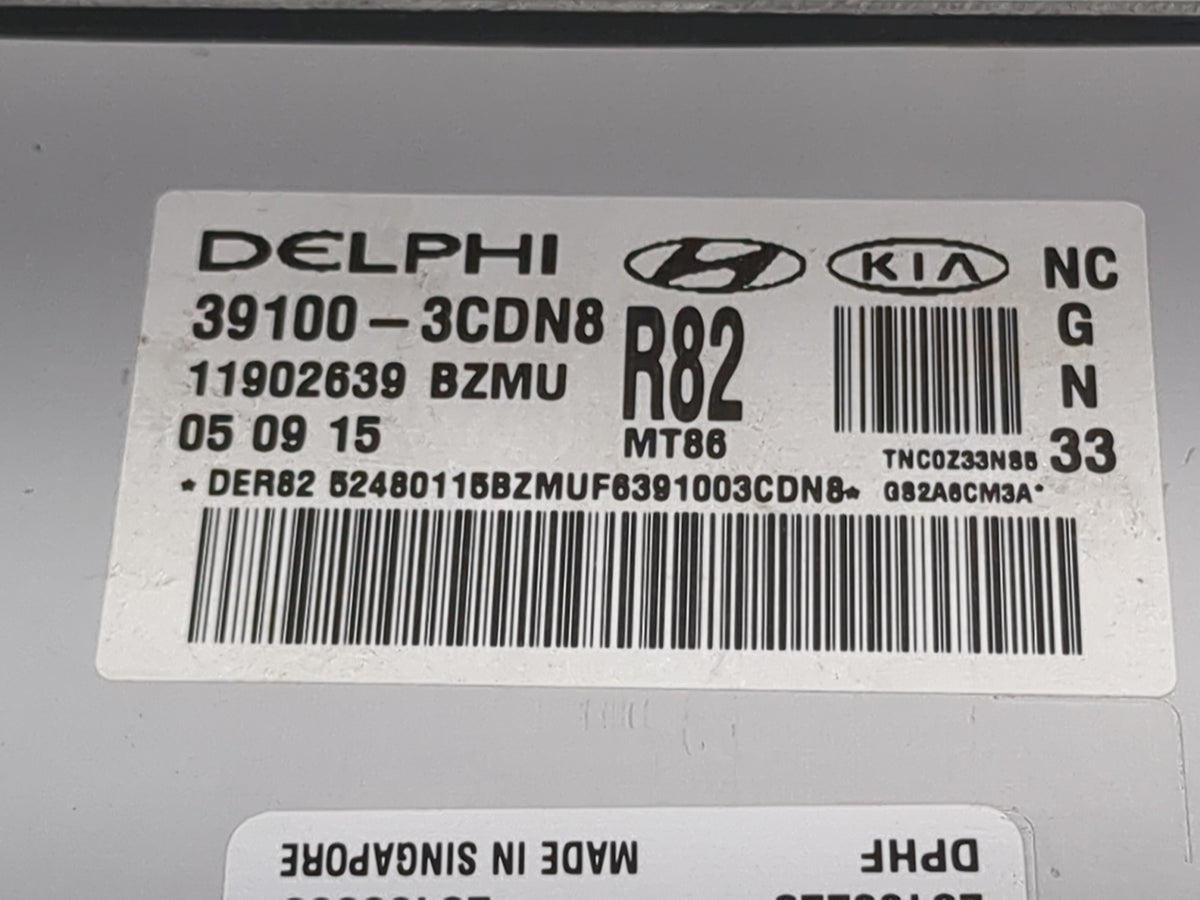 2013-2016 Hyundai Santa Fe PCM Engine Control Computer ECU ECM PCU OEM P/N:39100-3CDN8 Fits Fits 2013 2014 2015 2016 OEM Use