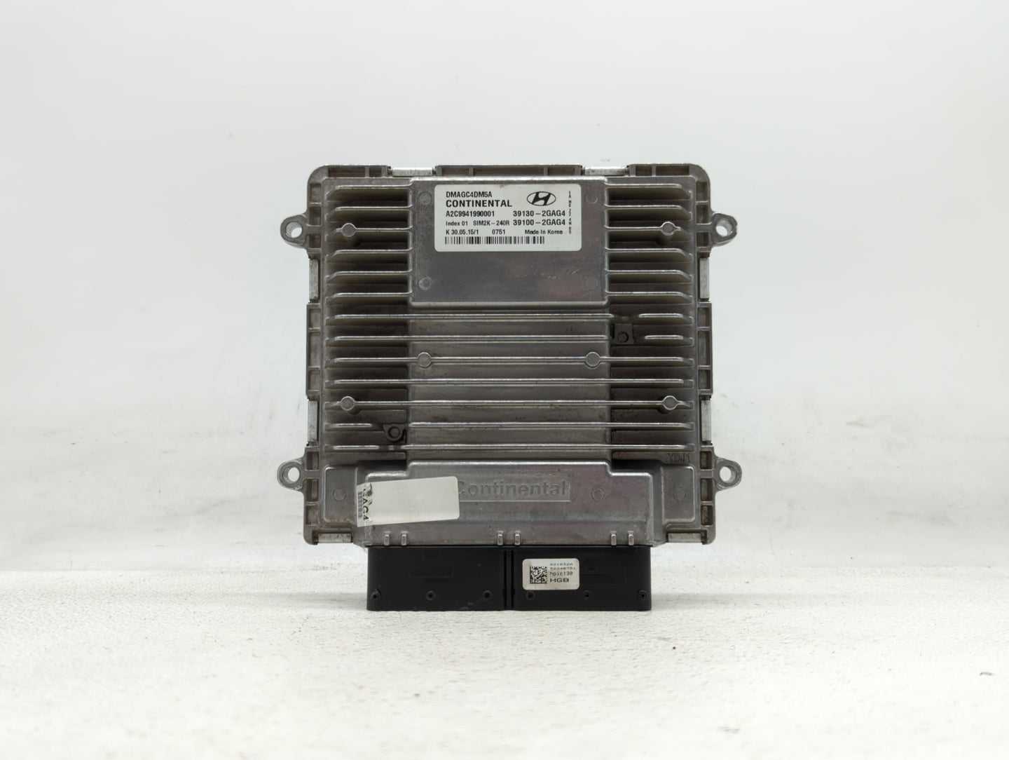 2016 Hyundai Santa Fe PCM Engine Control Computer ECU ECM PCU OEM P/N:39130-2GAG5 39130-2GAG1, 39100-2GAG1, 39130-2GAG2 Fits