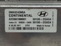 2016 Hyundai Santa Fe PCM Engine Control Computer ECU ECM PCU OEM P/N:39130-2GAG5 39130-2GAG1, 39100-2GAG1, 39130-2GAG2 Fits