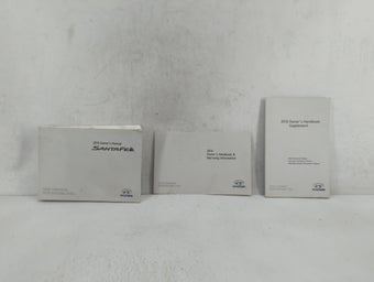 compare product 2016 Hyundai Santa Fe Owners Manual Book Guide OEM Used Auto Parts