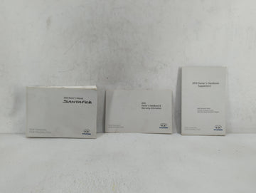 2016 Hyundai Santa Fe Owners Manual Book Guide OEM Used Auto Parts - Oemusedautoparts1.com