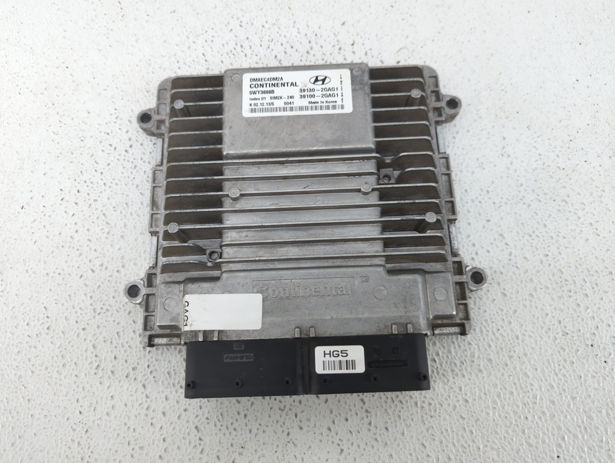 2013-2016 Hyundai Santa Fe PCM Engine Control Computer ECU ECM PCU OEM P/N:39100-2GAG5 39130-2GAG5 Fits Fits 2013 2014 2015 