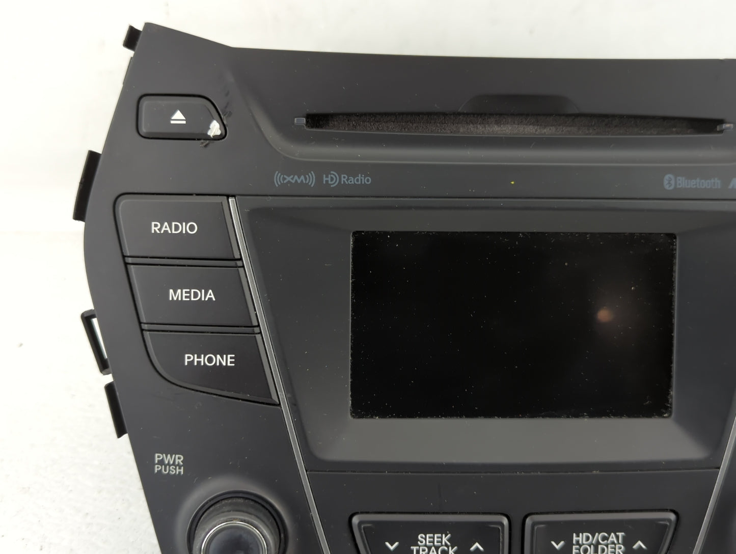 2015-2016 Hyundai Santa Fe Radio AM FM Cd Player Receiver Replacement P/N:96180-4Z1024X Fits Fits 2015 2016 OEM Used Auto Pa