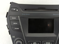 2015-2016 Hyundai Santa Fe Radio AM FM Cd Player Receiver Replacement P/N:96180-4Z1024X Fits Fits 2015 2016 OEM Used Auto Pa