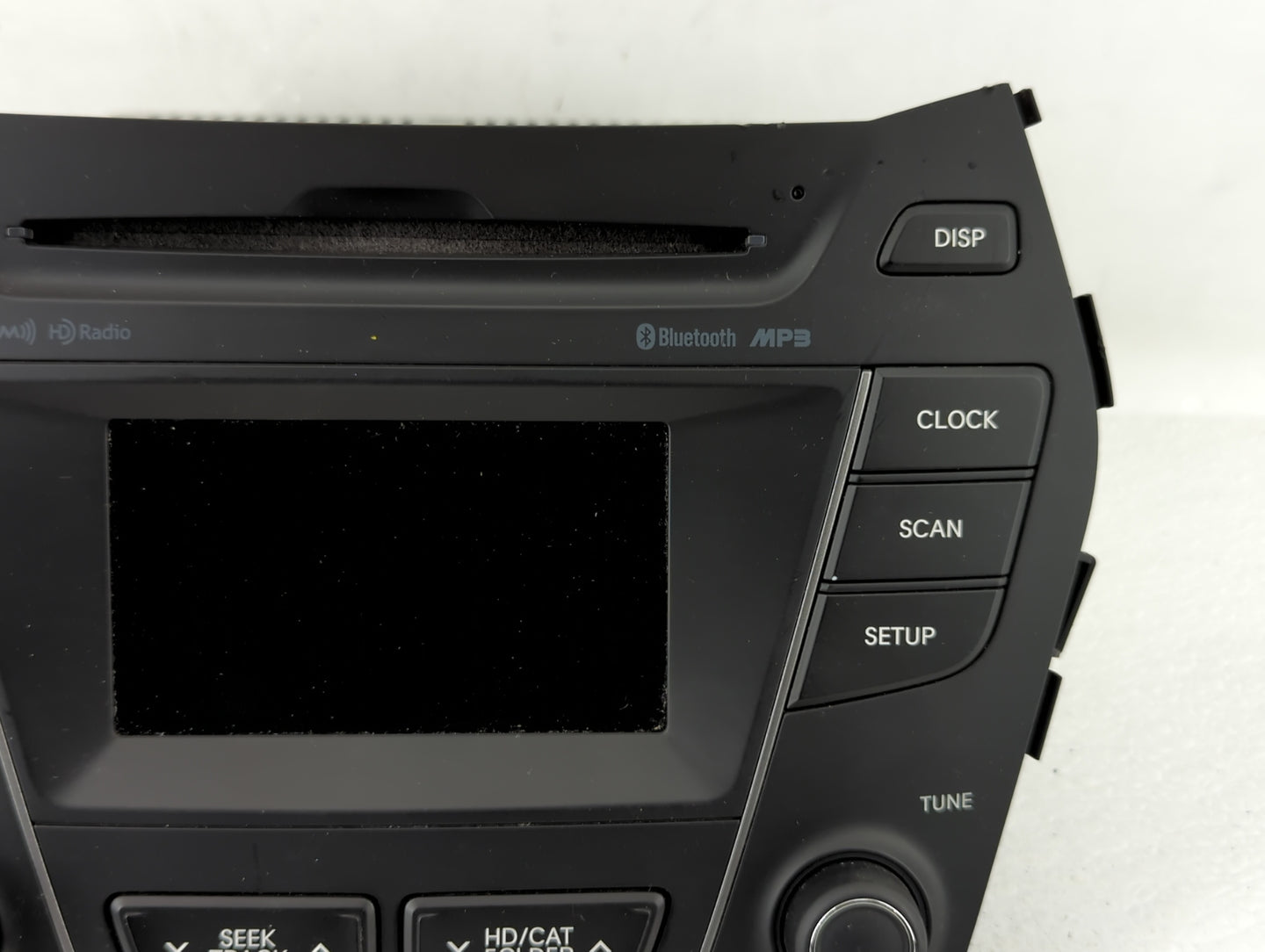 2015-2016 Hyundai Santa Fe Radio AM FM Cd Player Receiver Replacement P/N:96180-4Z1024X Fits Fits 2015 2016 OEM Used Auto Pa
