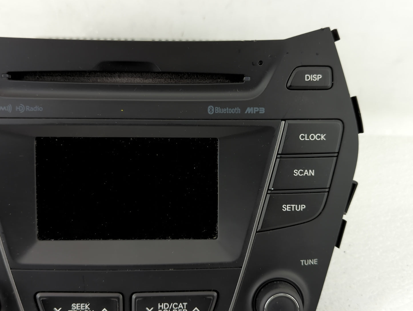 2015-2016 Hyundai Santa Fe Radio AM FM Cd Player Receiver Replacement P/N:96180-4Z1024X Fits Fits 2015 2016 OEM Used Auto Pa