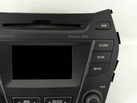 2015-2016 Hyundai Santa Fe Radio AM FM Cd Player Receiver Replacement P/N:96180-4Z1024X Fits Fits 2015 2016 OEM Used Auto Pa