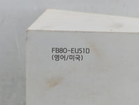 2016 Hyundai Santa Fe Owners Manual Book Guide P/N:FB80-EU51D OEM Used Auto Parts - Oemusedautoparts1.com