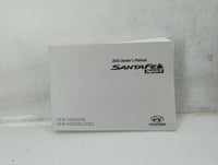2016 Hyundai Santa Fe Owners Manual Book Guide P/N:G2W0-EU50D OEM Used Auto Parts - Oemusedautoparts1.com