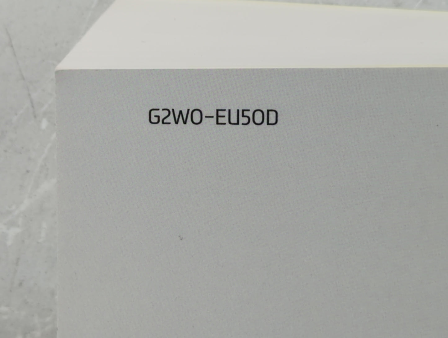 2016 Hyundai Santa Fe Owners Manual Book Guide P/N:G2W0-EU50D OEM Used Auto Parts - Oemusedautoparts1.com