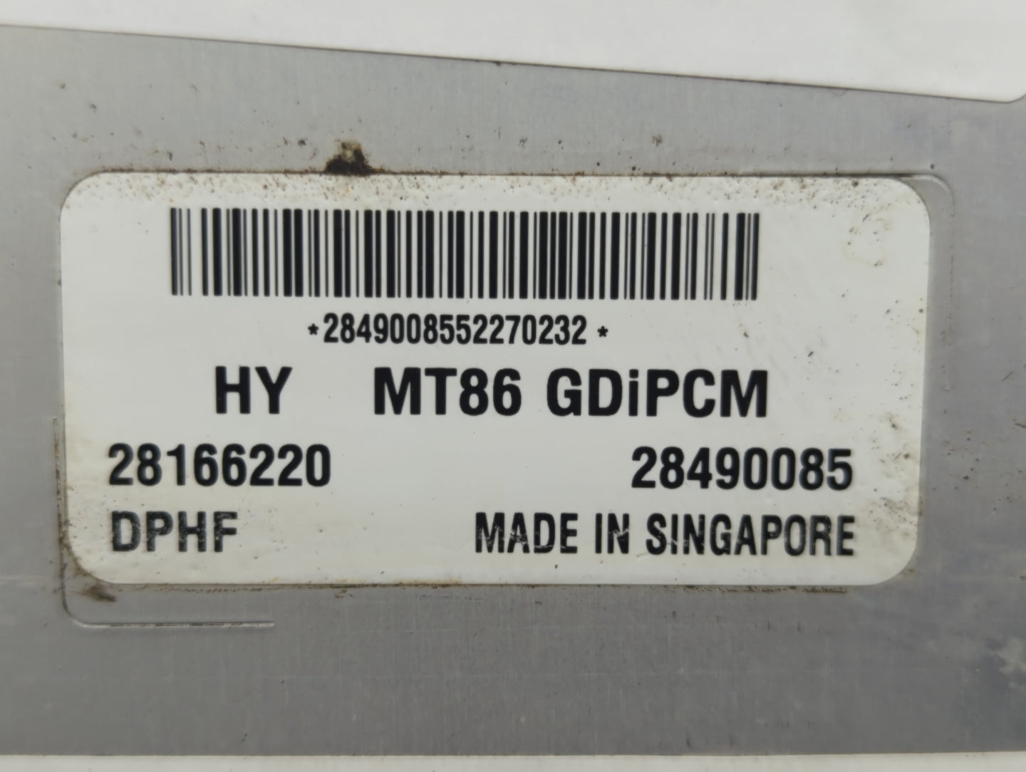2013-2016 Hyundai Santa Fe PCM Engine Control Computer ECU ECM PCU OEM P/N:39100-3CDN8 39100-3CDN0 Fits Fits 2013 2014 2015 