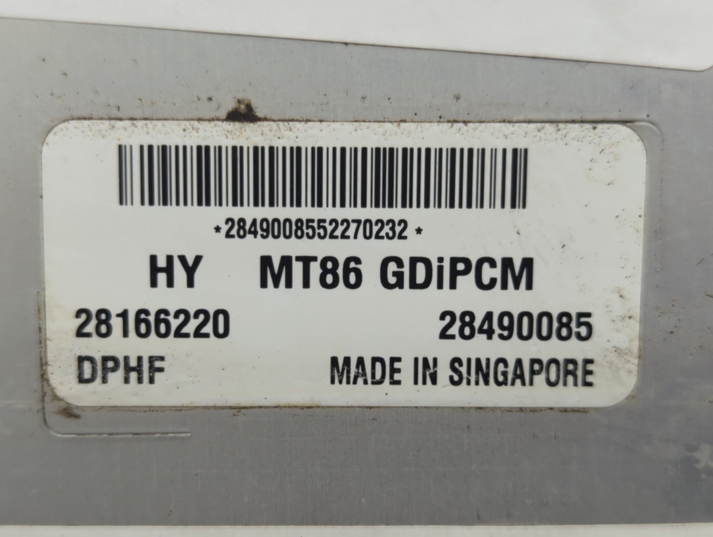 2013-2016 Hyundai Santa Fe PCM Engine Control Computer ECU ECM PCU OEM P/N:39100-3CDN8 39100-3CDN0 Fits Fits 2013 2014 2015 