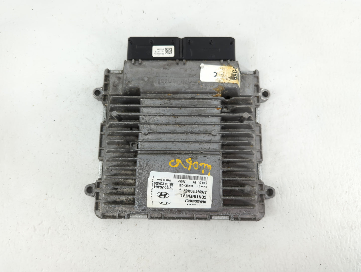 2016 Hyundai Santa Fe PCM Engine Control Computer ECU ECM PCU OEM P/N:39100-2GAG4 39130-2GAG4 Fits OEM Used Auto Parts - Oem
