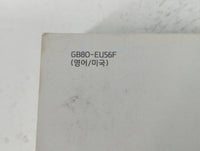 2016 Hyundai Santa Fe Owners Manual Book Guide P/N:GB80-EU56F OEM Used Auto Parts - Oemusedautoparts1.com