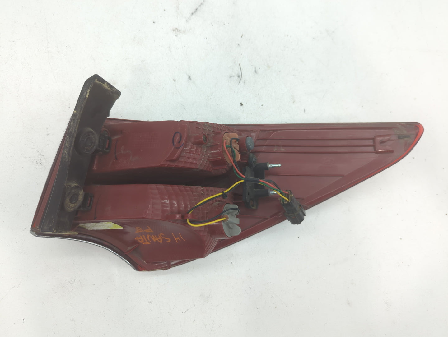 2013-2016 Hyundai Santa Fe Tail Light Assembly Driver Left OEM P/N:92401-4Z0 Fits Fits 2013 2014 2015 2016 OEM Used Auto Par