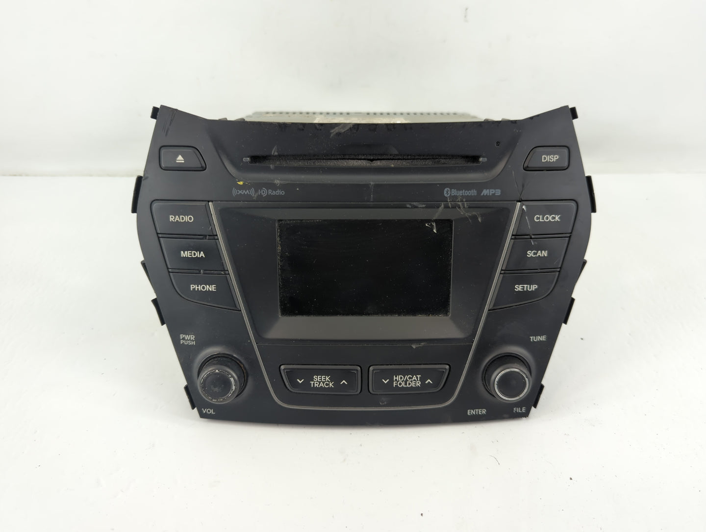 2013-2016 Hyundai Santa Fe Radio AM FM Cd Player Receiver Replacement P/N:96180-B89514X Fits Fits 2013 2014 2015 2016 OEM Us