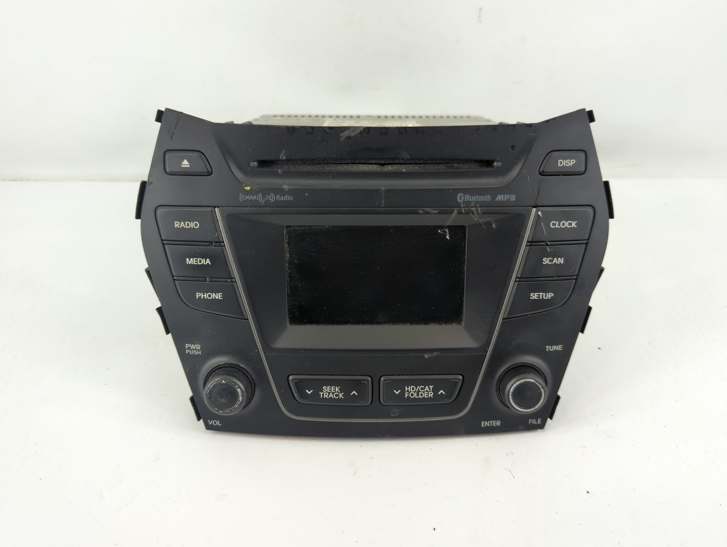 2013-2016 Hyundai Santa Fe Radio AM FM Cd Player Receiver Replacement P/N:96180-B89514X Fits Fits 2013 2014 2015 2016 OEM Us