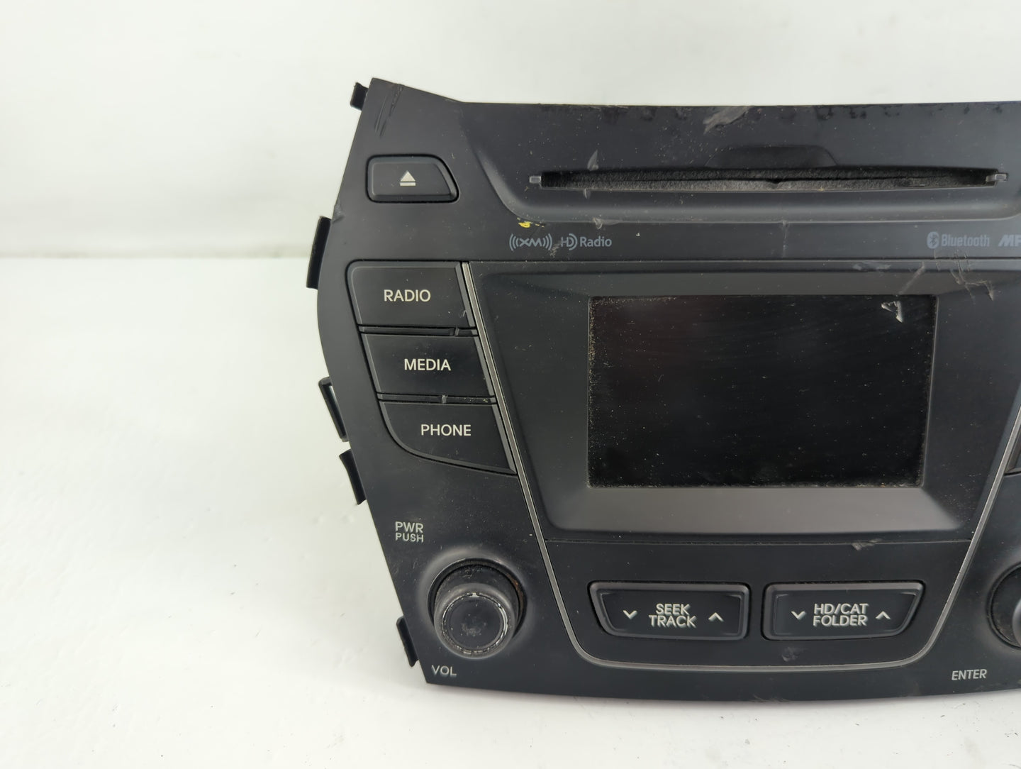 2013-2016 Hyundai Santa Fe Radio AM FM Cd Player Receiver Replacement P/N:96180-B89514X Fits Fits 2013 2014 2015 2016 OEM Us