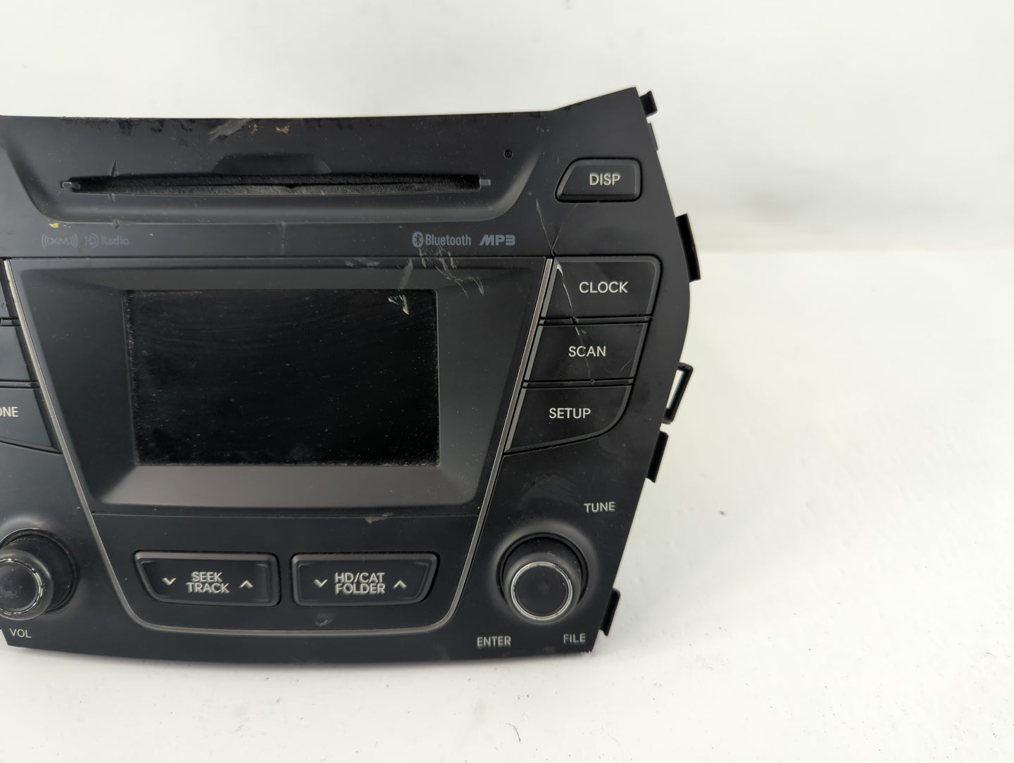 2013-2016 Hyundai Santa Fe Radio AM FM Cd Player Receiver Replacement P/N:96180-B89514X Fits Fits 2013 2014 2015 2016 OEM Us