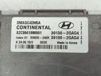 2016 Hyundai Santa Fe PCM Engine Control Computer ECU ECM PCU OEM P/N:39100-2GAG4 39130-2GAG4 Fits OEM Used Auto Parts - Oem