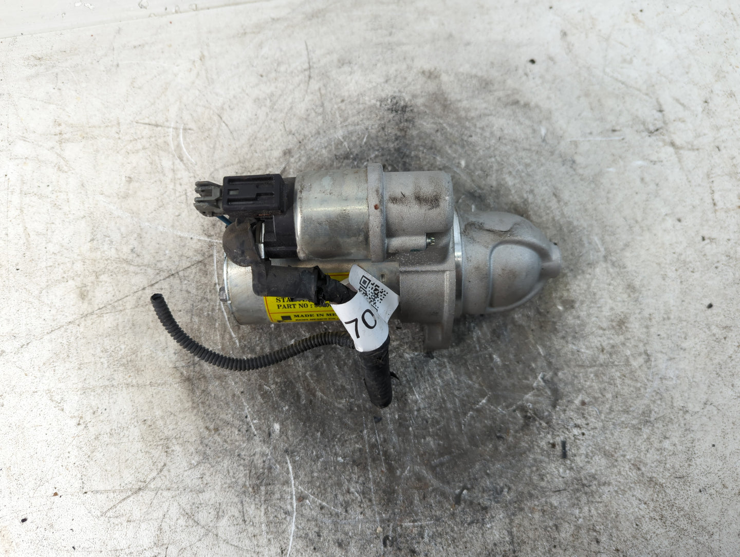2014-2016 Hyundai Santa Fe Car Starter Motor Solenoid OEM P/N:36100-2G40 Fits Fits 2014 2015 2016 OEM Used Auto Parts - Oemu