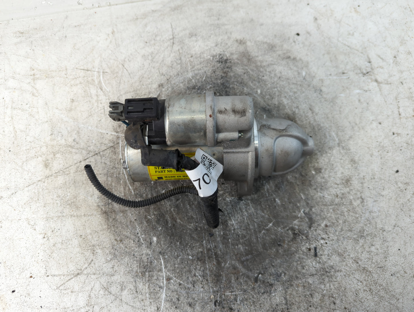2014-2016 Hyundai Santa Fe Car Starter Motor Solenoid OEM P/N:36100-2G40 Fits Fits 2014 2015 2016 OEM Used Auto Parts - Oemu